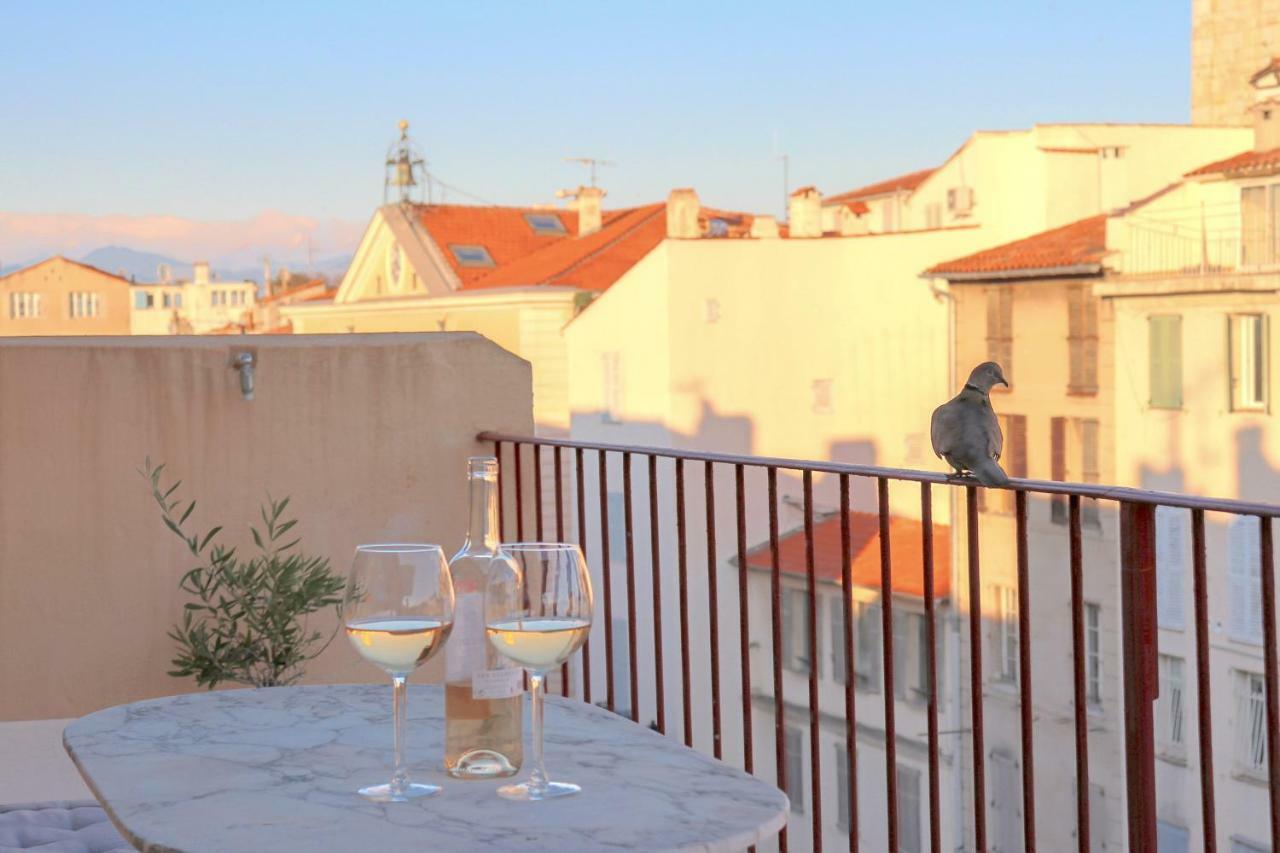 Clt - Unique Duplex & Terrace On The Provencal Market Αντίμπ Εξωτερικό φωτογραφία